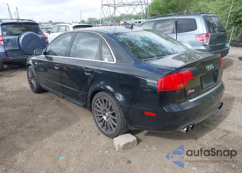 2006 Audi S4 4.2 из США, поврежденный, VIN WAUGL78E46A178122